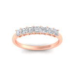 Load image into Gallery viewer, 0.70-carat-basket-prong-7-asscher-cut-anniversary-ring-in-rose-gold-fdwb8008asangle5-0.75ct-nl-rg.jpg?v=1774260284