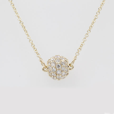 0.70-ct-gold-pavé-ball-pendant-in-14K-yellow-gold-FDPD8433RO