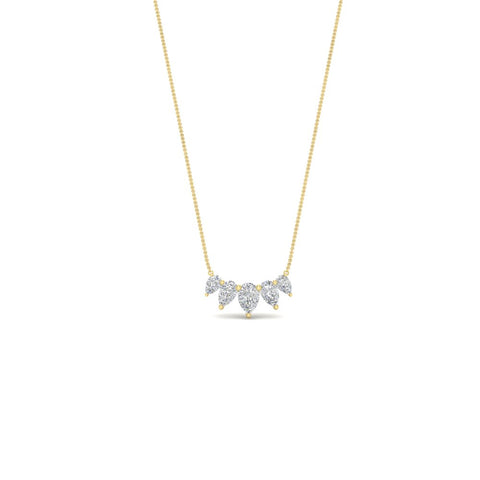 0.75-carat-5-stone-pear-shaped-diamond-necklace-in-yellow-gold-FD-PD11130PE-0.75CT-ANGLE1-NL-YG