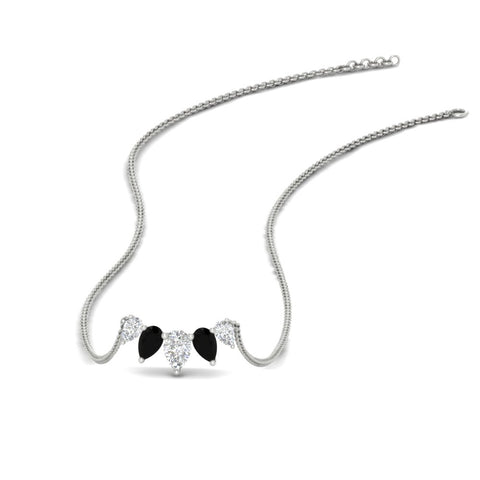 0.75-carat-5-stone-pear-shaped-diamond-necklace-with-black-diamond-in-white-gold-FD-PD11130PE-0.75CT-GBLACK-NL-WG