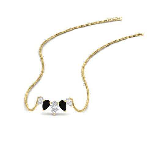 0.75-carat-5-stone-pear-shaped-diamond-necklace-with-black-diamond-in-yellow-gold-FD-PD11130PE-0.75CT-GBLACK-NL-YG