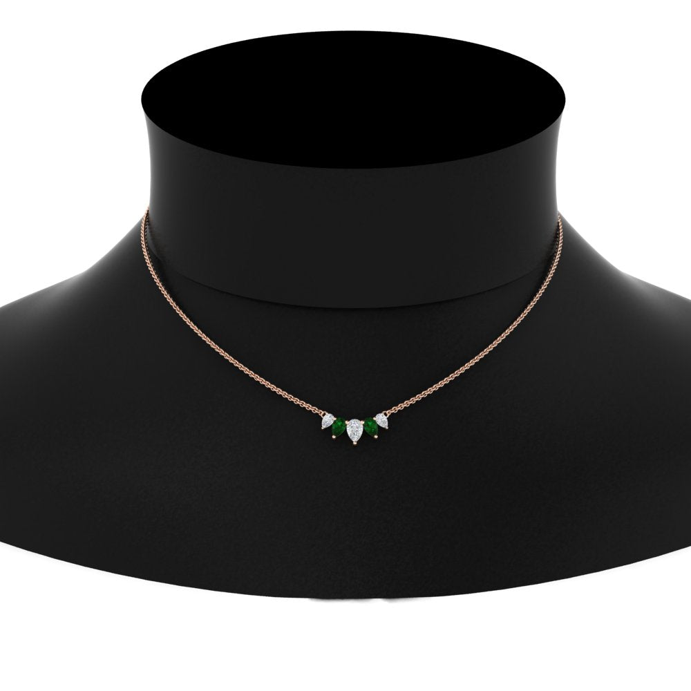0.75-carat-5-stone-pear-shaped-diamond-necklace-with-emerald-in-FD-PD11130PE-0.75CT-GEMGR-NL-RG