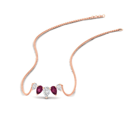 0.75-carat-5-stone-pear-shaped-diamond-necklace-with-pink-sapphire-in-rose-gold-FD-PD11130PE-0.75CT-GSADRPI-NL-RG