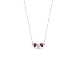 Load image into Gallery viewer, 0.75-carat-5-stone-pear-shaped-diamond-necklace-with-pink-sapphire-in-FD-PD11130PE-0.75CT-GSADRPI-NL-WG