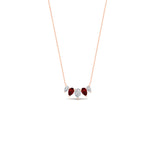 Load image into Gallery viewer, 0.75-carat-5-stone-pear-shaped-diamond-necklace-with-ruby-in-FD-PD11130PE-0.75CT-GRUDR-NL-RG