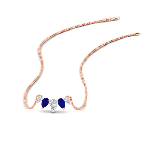 0.75-carat-5-stone-pear-shaped-diamond-necklace-with-sapphire-in-rose-gold-FD-PD11130PE-0.75CT-GSABL-NL-RG