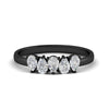 Load image into Gallery viewer, 0.75-carat-5-stone-wedding-band-diamond-teardrop-in-black-gold-fdwb8008pesleep-0.75ct-nl-bg