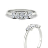 Load image into Gallery viewer, 0.75-carat-5-stone-wedding-band-diamond-teardrop-in-white-gold-fdwb8008peangle3-0.75ct-nl-wg.jpg