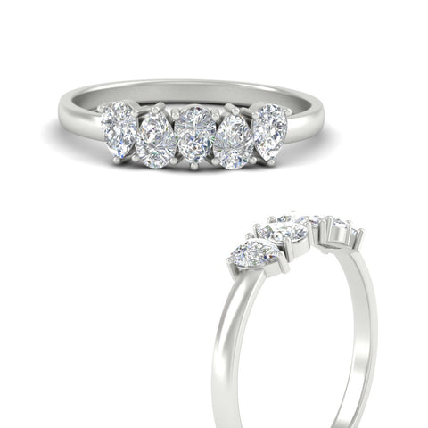 0.75-carat-5-stone-wedding-band-diamond-teardrop-in-white-gold-fdwb8008peangle3-0.75ct-nl-wg.jpg