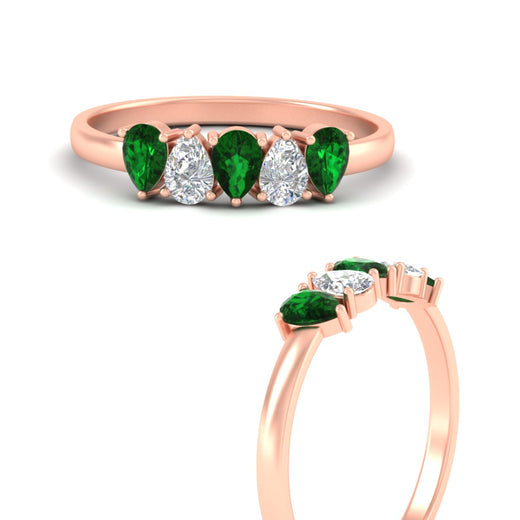 0.75-carat-5-stone-wedding-band-emerald-teardrop-in-rose-gold-fdwb8008pegemgrangle3-0.75ct-nl-rg.jpg