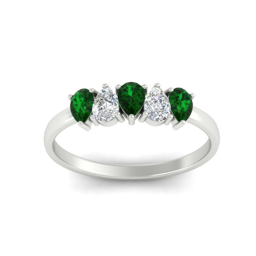 0.75-carat-5-stone-wedding-band-emerald-teardrop-in-white-gold-fdwb8008pegemgrangle5-0.75ct-nl-wg.jpg
