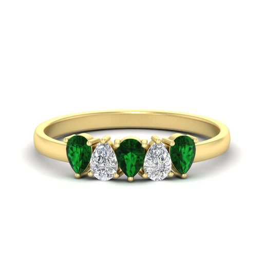 0.75-carat-5-stone-wedding-band-emerald-teardrop-in-yellow-gold-fdwb8008pegemgrsleep-0.75ct-nl-yg.jpg