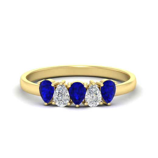 0.75-carat-5-stone-wedding-band-sapphire-teardrop-in-yellow-gold-fdwb8008pegsablsleep-0.75ct-nl-yg.jpg