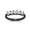 Load image into Gallery viewer, 0.75-carat-basket-5-asscher-cut-wedding-band-in-black-gold-fdwb8008asangle5-0.75ct-nl-bg.jpg?v=1773740138