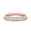 Load image into Gallery viewer, 0.75-carat-basket-5-asscher-cut-wedding-band-in-rose-gold-fdwb8008assleep-0.75ct-nl-rg.jpg?v=1773740138