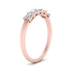 Load image into Gallery viewer, 0.75-carat-basket-5-asscher-cut-wedding-ring-in-rose-gold-FD10118B-0.15-ANGLE3-NL-RG
