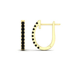 Load image into Gallery viewer, 0.75-carat-classic-black-diamond-huggie-hoop-earring-in-yellow-gold-FDEAR11260GBLACKANGLE2-0.75-NL-YG
