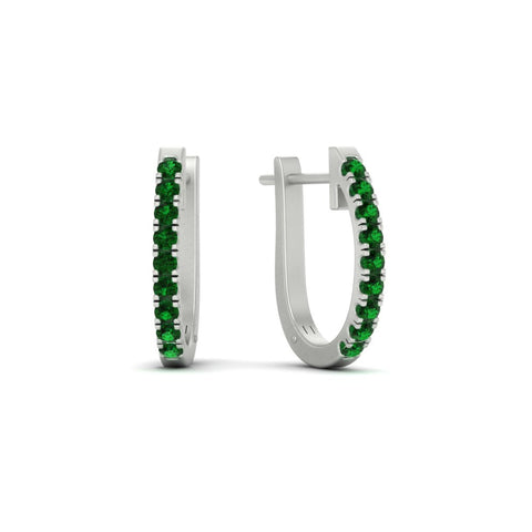 0.75-carat-classic-emerald-huggie-hoop-earring-in-white-gold-FDEAR11260GEMGRANGLE2-0.75-NL-WG
