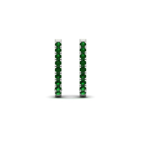 0.75-carat-classic-emerald-huggie-hoop-earring-in-white-gold-FDEAR11260GEMGRANGLE2-0.75-NL-WG