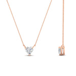 Load image into Gallery viewer, Classic Heart Solitaire Pendant
