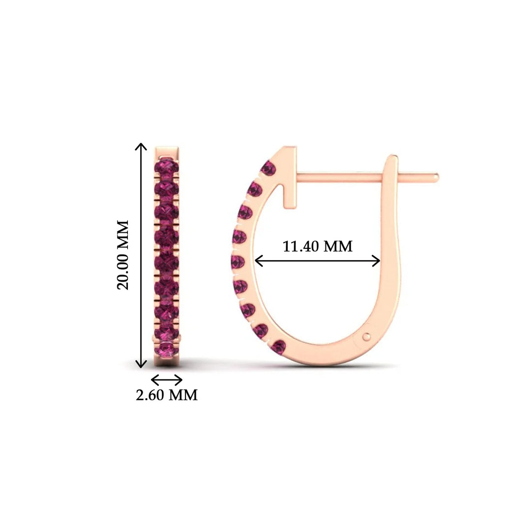 0.75-carat-classic-pink-sapphire-huggie-hoop-earring-in-rose-gold-FDEAR11260GSADRPIANGLE2-0.75-NL-RG