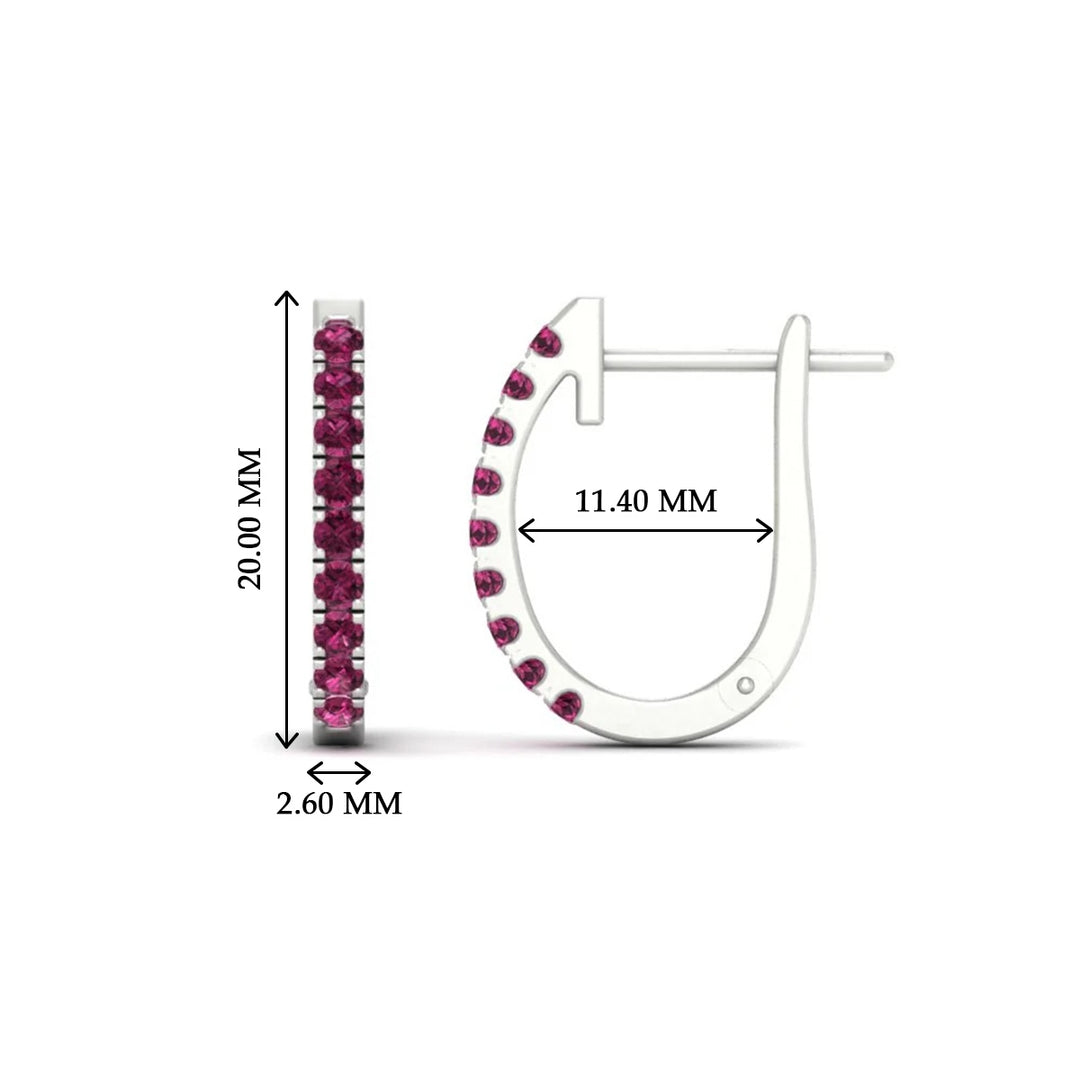0.75-carat-classic-pink-sapphire-huggie-hoop-earring-in-white-gold-FDEAR11260GSADRPIANGLE2-0.75-NL-WG
