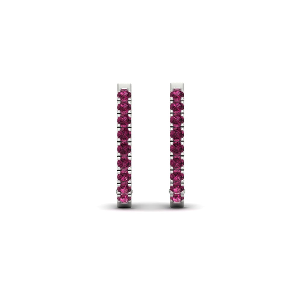 0.75-carat-classic-pink-sapphire-huggie-hoop-earring-in-white-gold-FDEAR11260GSADRPIANGLE2-0.75-NL-WG