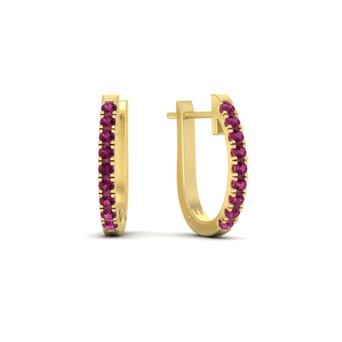 0.75-carat-classic-pink-sapphire-huggie-hoop-earring-in-yellow-gold-FDEAR11260GSADRPIANGLE2-0.75-NL-YG