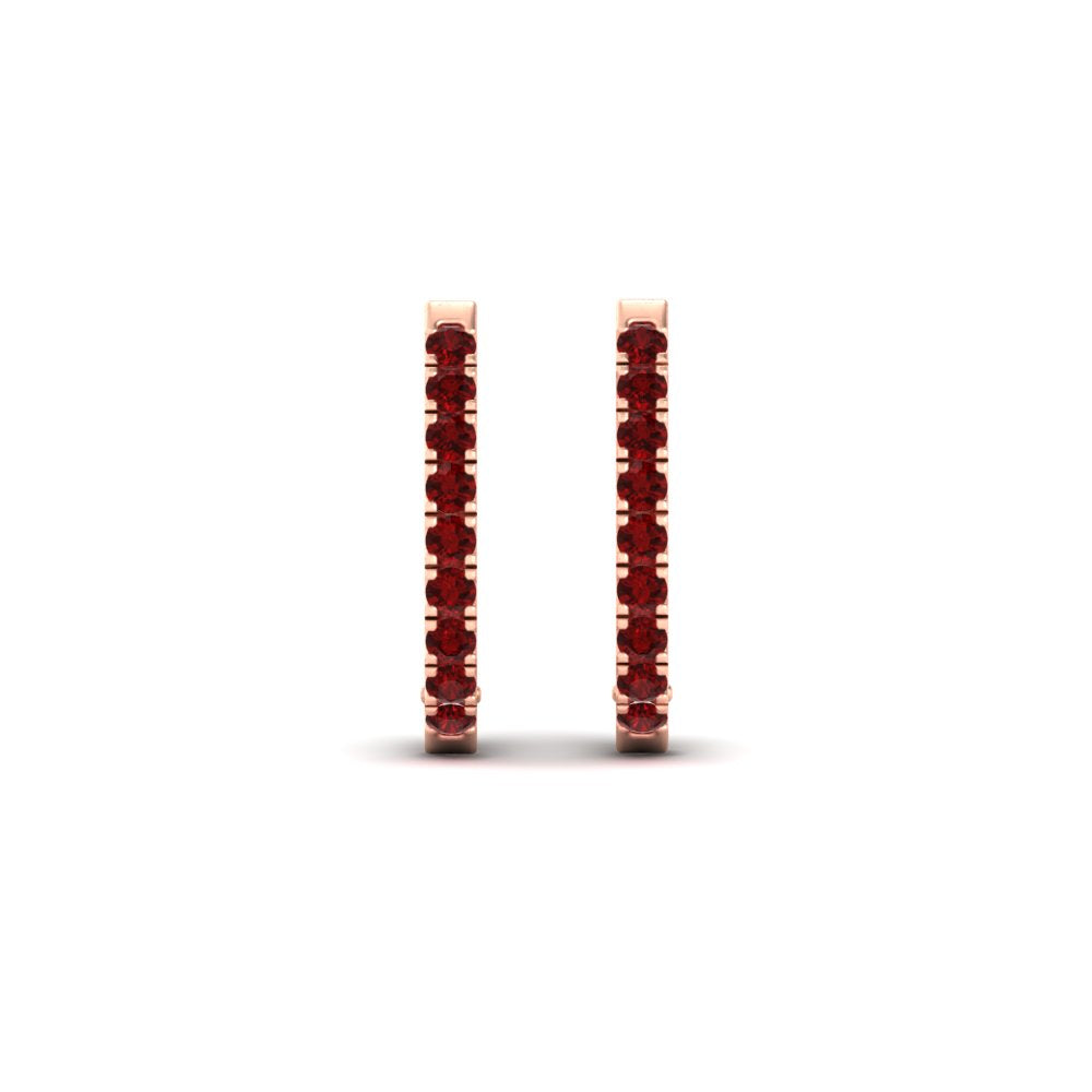 0.75-carat-classic-ruby-huggie-hoop-earring-in-rose-gold-FDEAR11260GRUDRANGLE2-0.75-NL-RG