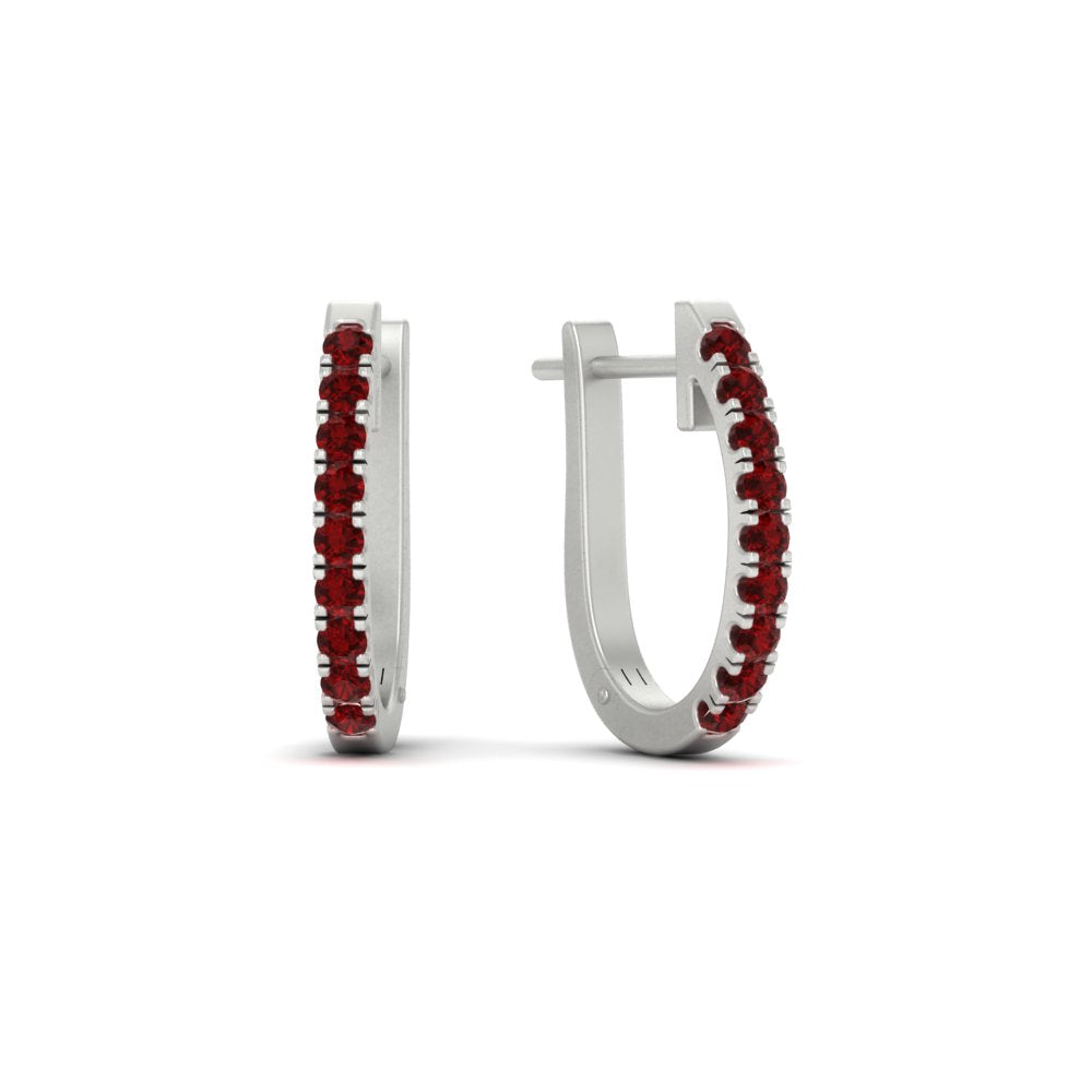 0.75-carat-classic-ruby-huggie-hoop-earring-in-white-gold-FDEAR11260GRUDRANGLE2-0.75-NL-WG