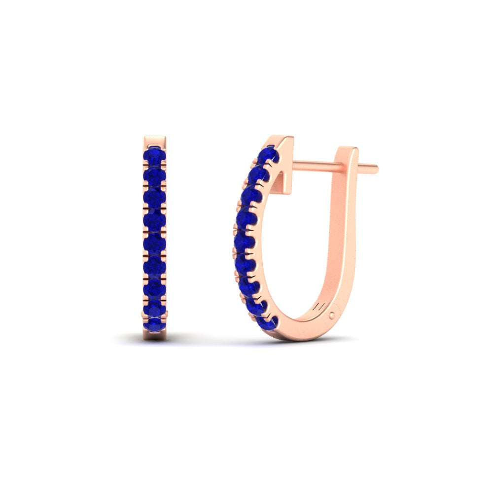 0.75-carat-classic-sapphire-huggie-hoop-earring-in-rose-gold-FDEAR11260GSABLANGLE2-0.75-NL-RG