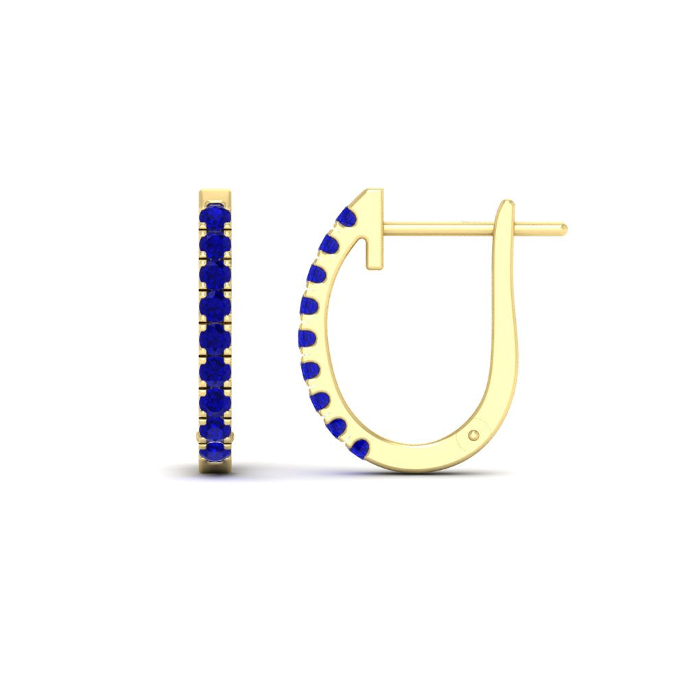 0.75-carat-classic-sapphire-huggie-hoop-earring-in-yellow-gold-FDEAR11260GSABLANGLE2-0.75-NL-YG