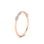 Load image into Gallery viewer, 0.75-carat-east-west-diamond-wedding-marquise-ring-in-rose-gold-FD9346MQBANGLE3-0.75CT-NL-RG
