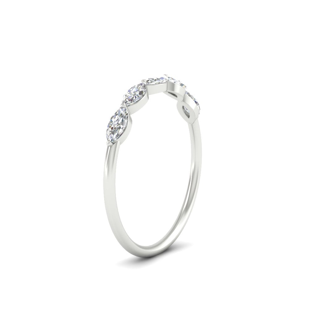 0.75-carat-east-west-diamond-wedding-marquise-ring-in-white-gold-FD9346MQBANGLE3-0.75CT-NL-WG