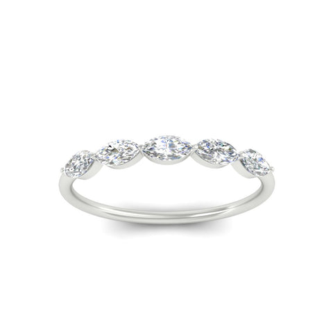 0.75-carat-east-west-diamond-wedding-marquise-ring-in-white-gold-FD9346MQBANGLE3-0.75CT-NL-WG