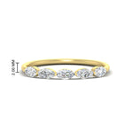 Load image into Gallery viewer, 0.75-carat-east-west-diamond-wedding-marquise-ring-in-yellow-gold-FD9346MQBANGLE3-0.75CT-NL-YG
