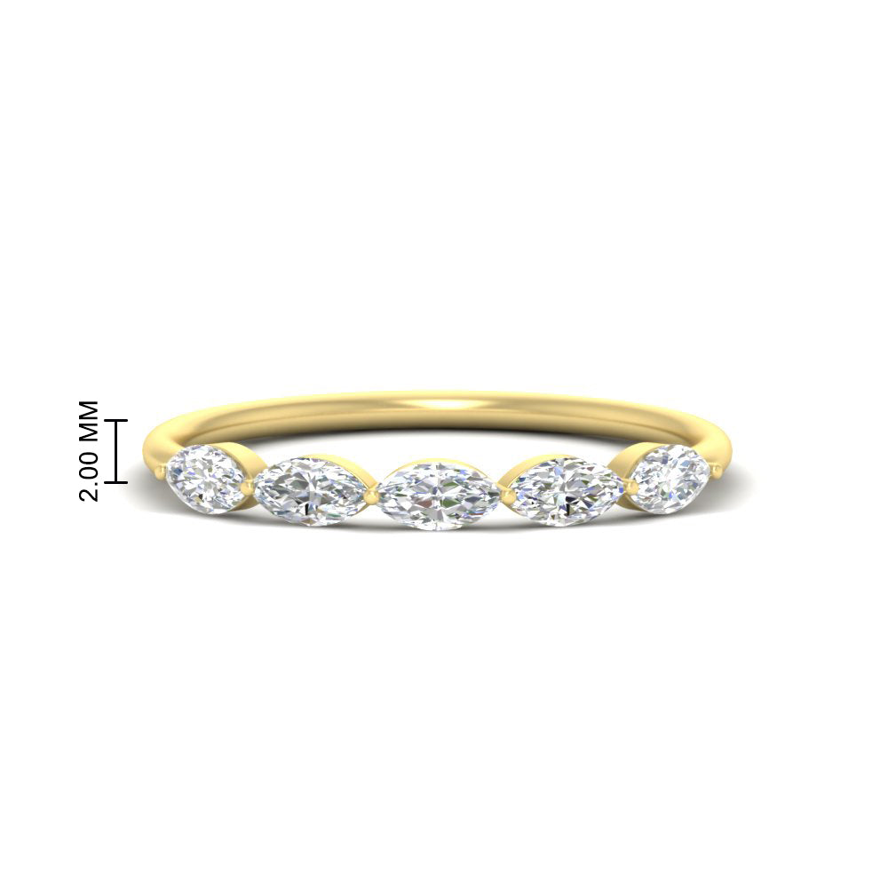 0.75-carat-east-west-diamond-wedding-marquise-ring-in-yellow-gold-FD9346MQBANGLE3-0.75CT-NL-YG