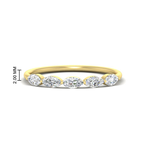 0.75-carat-east-west-diamond-wedding-marquise-ring-in-yellow-gold-FD9346MQBANGLE3-0.75CT-NL-YG