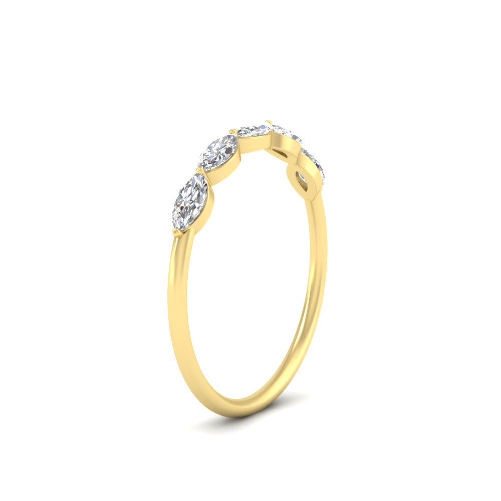 0.75-carat-east-west-diamond-wedding-marquise-ring-in-yellow-gold-FD9346MQBANGLE3-0.75CT-NL-YG