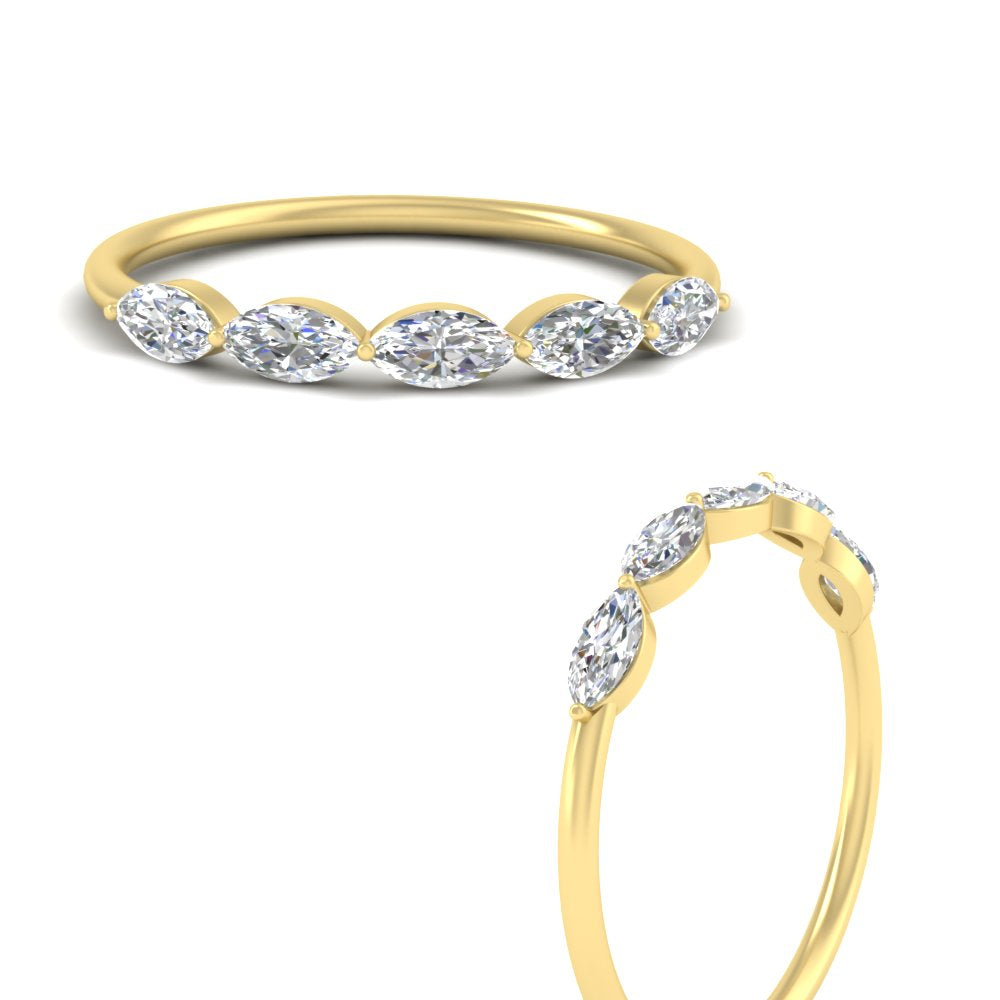 0.75-carat-east-west-diamond-wedding-marquise-ring-in-yellow-gold-FD9346MQBANGLE3-0.75CT-NL-YG