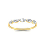 Load image into Gallery viewer, 0.75-carat-east-west-diamond-wedding-marquise-ring-in-yellow-gold-FD9346MQBANGLE3-0.75CT-NL-YG
