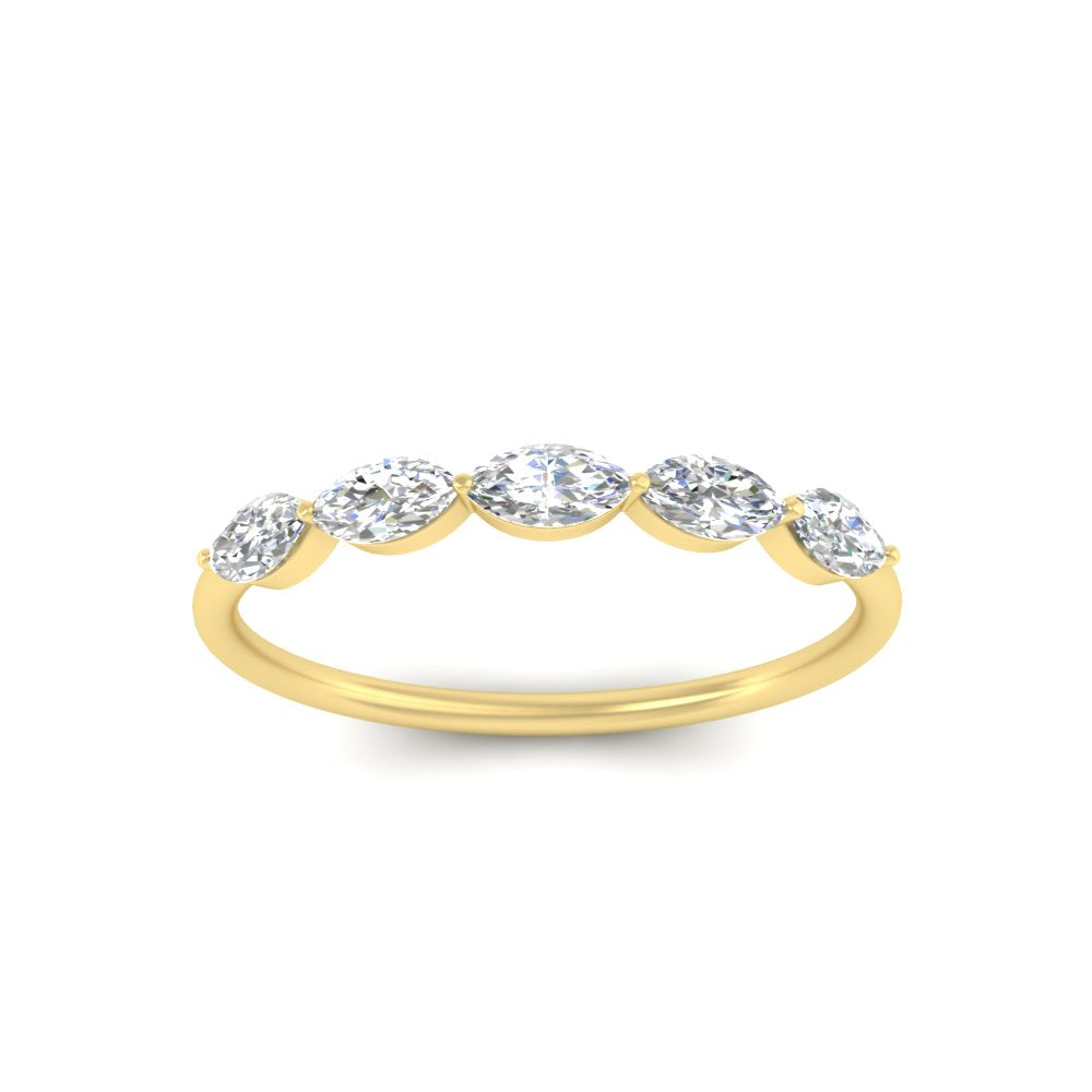 0.75-carat-east-west-diamond-wedding-marquise-ring-in-yellow-gold-FD9346MQBANGLE3-0.75CT-NL-YG