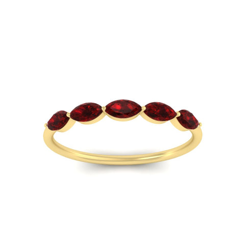 0.75-carat-east-west-ruby-wedding-marquise-ring-in-yellow-gold-FD9346MQBGRUDRANGLE3-0.75CT-NL-YG