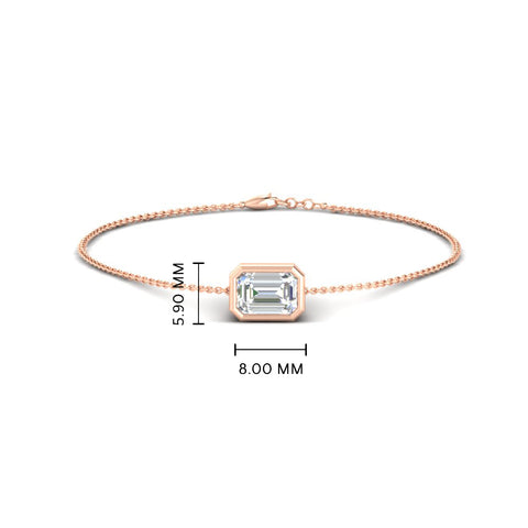 0.75-carat-emerald-cut-diamond-bezel-set-chain-bracelet-in-rose-gold-FD-BRC11133EMANGLE2-0.75CT-NL-RG-HW
