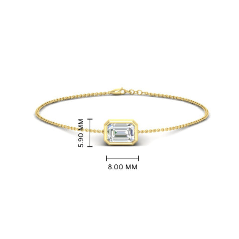 0.75-carat-emerald-cut-diamond-bezel-set-chain-bracelet-in-yellow-gold-FD-BRC11133EMANGLE2-0.75CT-NL-YG-HW