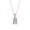 Load image into Gallery viewer, 0.75-carat-emerald-cut-diamond-filigree-pendant-in-FDPD10681EM-0.75CTANGLE2-NL-RG