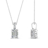 Load image into Gallery viewer, 0.75-carat-emerald-cut-diamond-filigree-pendant-in-FDPD10681EM-0.75CTANGLE2-NL-WG