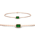 Thumbnail 13 - 0.75-carat-emerald-cut-emerald-bezel-set-chain-bracelet-in-rose-gold-FDBRC11133EMGEMGR-0.75CT-NL-RG