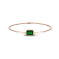 Thumbnail 14 - 0.75-carat-emerald-cut-emerald-bezel-set-chain-bracelet-in-rose-gold-FDBRC11133EMGEMGRANGLE2-0.75CT-NL-RG