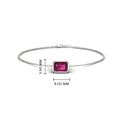 Thumbnail 31 - 0.75-carat-emerald-cut-pink-sapphire-bezel-set-chain-bracelet-in-white-gold-FD-BRC11133EMGSADRPIANGLE2-0.75CT-NL-WG-HW